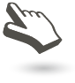 mouse cursor and pointer in 3d style