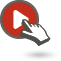 mouse cursor and pointer in 3d style