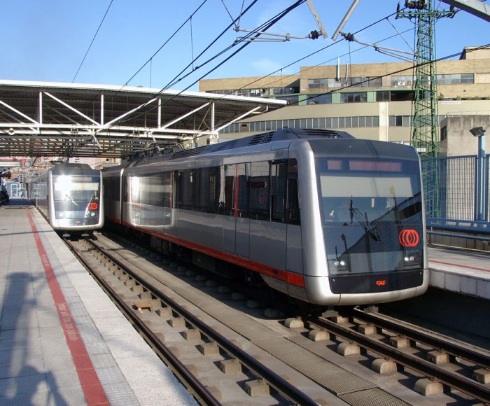 metro bilbao bolueta station trains 0 - Pavimento urbano