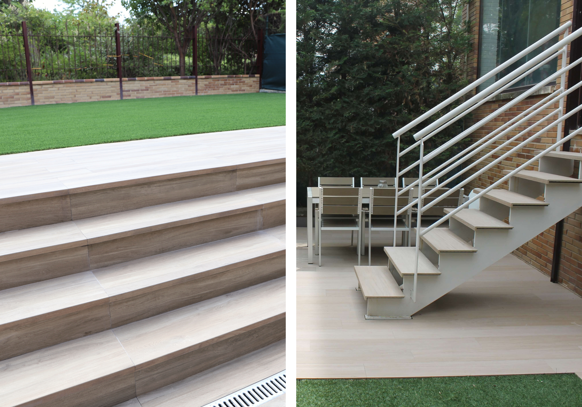 BLOG GRES ARAGON IMAGENES 51 - Escaleras porcelánicas con personalidad: guía de peldaños cerámicos y otras piezas especiales