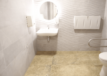 Suelo de baño para restaurante en Alcorisa Suelo de baño para restaurante en Alcorisa