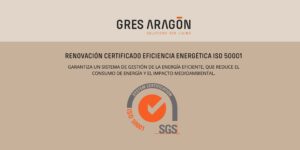 GRES ARAGÓN renueva su certificación ISO 50001 de Gestión Energética Renovación de la certificación ISO 50001 de Gestión Energética en las plantas de GRES ARAGÓN y Faveker como muestra de su compromiso con la eficiencia energética y la sostenibilidad.